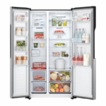 LG 519L Side-By-Side Fridge Smart Inverter Compressor - Silver - Image 2