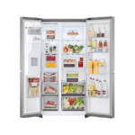 LG 611L Door-in-door Side by Side Fridge With Uvnano - Stainless Steel - Image 2