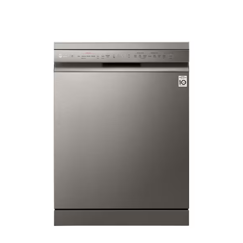 Dishwasher with TrueSteam LG Quad Wash Steam Dishwasher DFB425FP with True Steam™ and ThinQ™