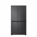 LG 658L Side-by-Side Fridge GC-B257KQJW in Black Stainless Finish