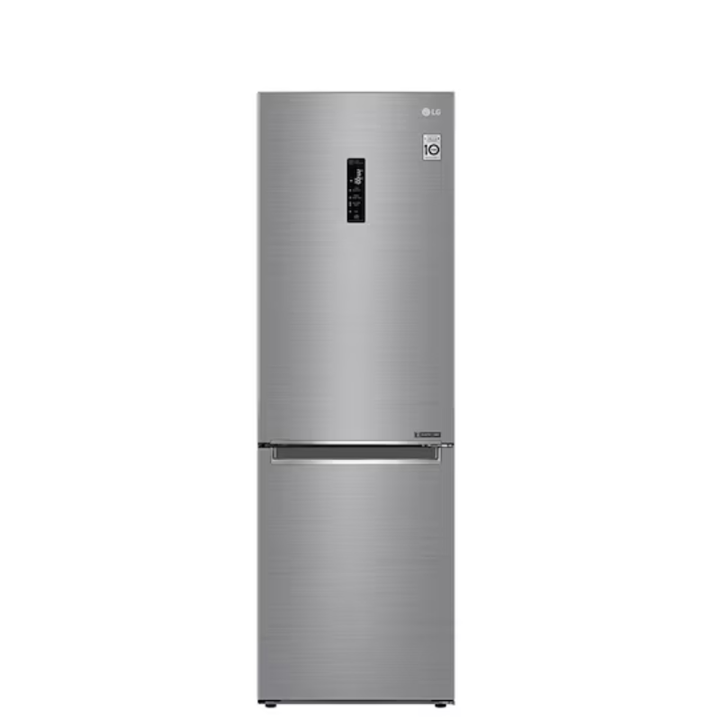 LG 374L Silver Bottom Freezer with Inverter Linear Compressor GC-B459NLXM