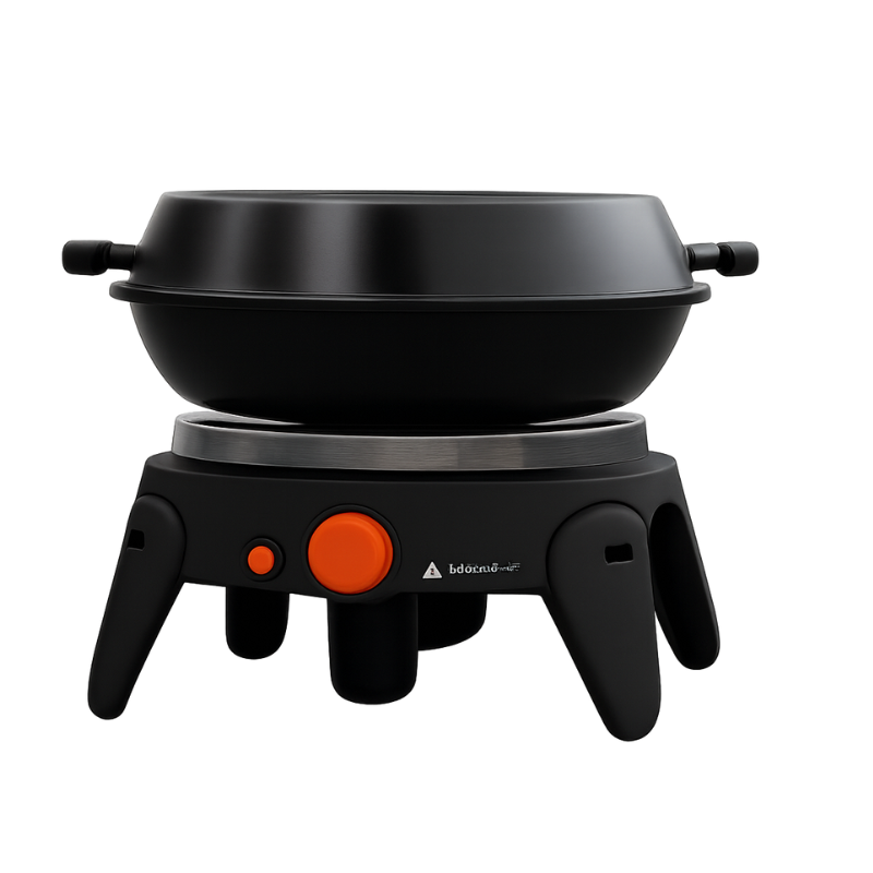 MasterChef Compact 6-Piece Camping Cooker – Model 50/TOT-0598