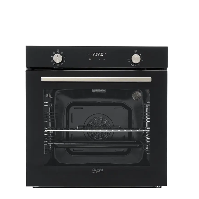 Univa 600mm built-in oven U246BFD with 78L capacity and multifunction control