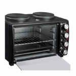 Univa 30L Mini Kitchen Oven with 2 Solid Plates – UMK30B