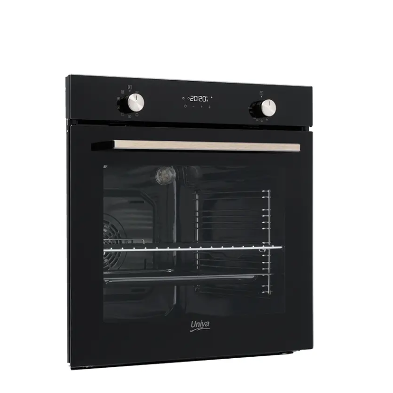 Univa 600mm built-in oven U246BFD with 78L capacity and multifunction control