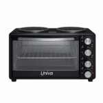 Univa 30L Mini Kitchen Oven with 2 Solid Plates – UMK30B
