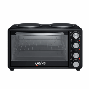 Univa 30L Mini Kitchen Oven with 2 Solid Plates – UMK30B