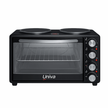 Univa 30L Mini Kitchen Oven with 2 Solid Plates – UMK30B