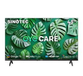 Sinotec 43 Inch FHD Google Smart TV STL-43G2 with LED Display and Eye Care