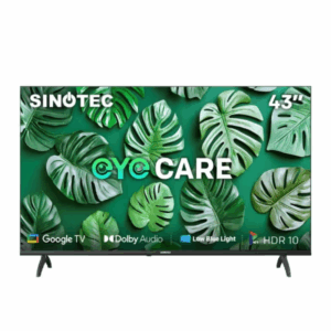 Sinotec 43 Inch FHD Google Smart TV STL-43G2 with LED Display and Eye Care