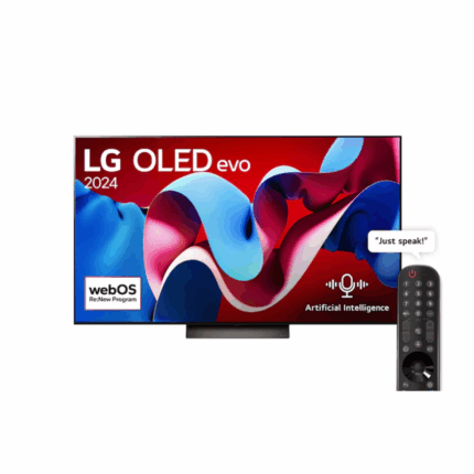 LG 65" OLED EVO C4 4K Smart TV 2024