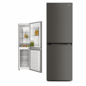 JVC 310L Fridge WG-NRFB31S5S in stainless steel finish