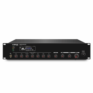 Space Technology SPA-120A 120W Rack Mount Mixer Amplifier with MP3/FM/Bluetooth