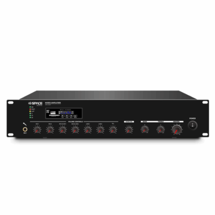 Space Technology SPA-240A 240W Rack Mount Mixer Amplifier with MP3/FM/Bluetooth