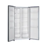 Univa 442L Side by Side Fridge Metallic - Image 2