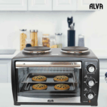 Alva Electric 20L Oven With 2 Plate Stove - Image 3
