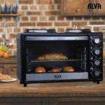 Alva Electric 25L Oven With 2 Plate Stove - Image 3