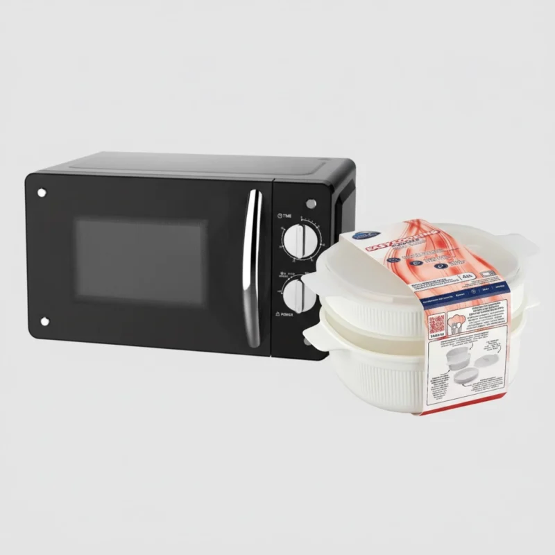 Goldair 20L Microwave and 4L Steamer Bundle