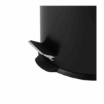 ROMA 30L Pedal Bin Stainless Steel Matte Black - Image 2