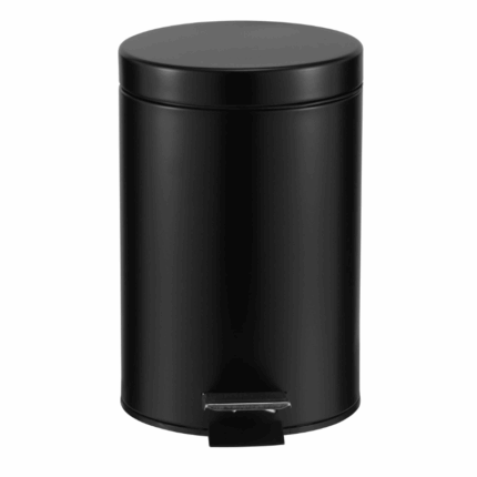 Roma 3L Pedal Bin Stainless Steel Matte Black KB7035-3LB