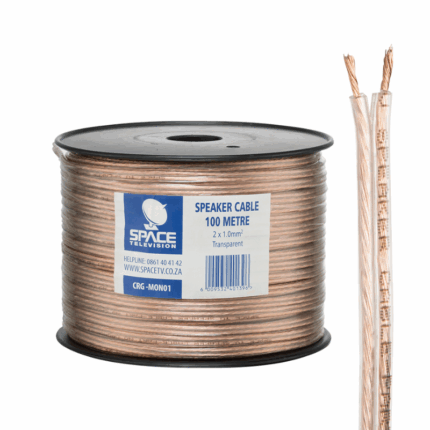 Space Technology CRGMON01 Tinned Copper Twin Conductor Cable 100m