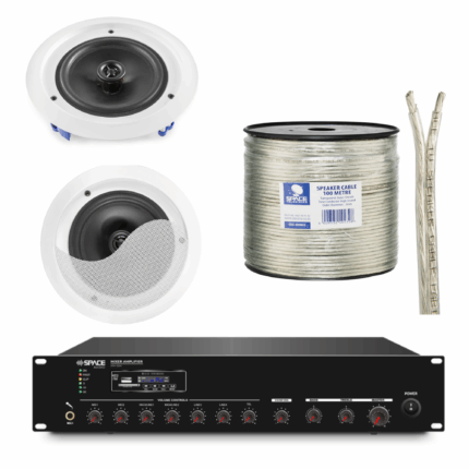 Space Technology 120W 2 Speaker Bundle