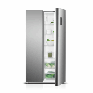 Univa 442L Side by Side Fridge Metallic UFF2-570M