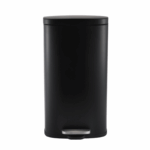 Alva Casa Modena 30L Step Pedal Bin Stainless Steel Matte Black KB7713-30LSAlva Casa Modena 30L Step Pedal Bin Stainless Steel Matte Black KB7713-30LB