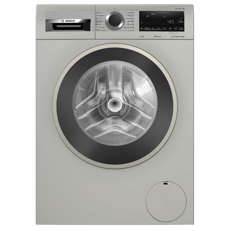 Bosch Serie 4 10kg Silver Inox Front Loader WGA2540XZA Bosch Serie 4 10kg Silver Inox Front Loader WGA2540XZA