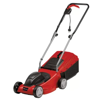 Einhell Electric Lawnmower GC-EM 1232 – compact red electric mower
