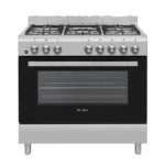Elba 90cm 5 Burner Gas Stove and Gas Oven – Stainless Steel (04/96CL 828)