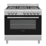 Elba 90cm 5 Burner Gas Stove and Electric Oven – Stainless Steel (04/96CL 827)