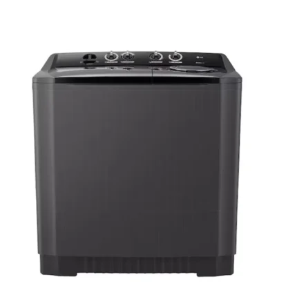 LG 15kg Twin Tub Washing Machine with Roller Jet in Black Finish
