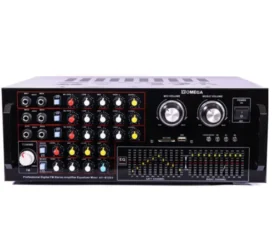 Omega AMP-AV97234 400W AV Power Amplifier Black