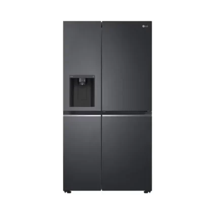LG 674L Door-in-Door Side by Side Fridge with UVnano™ Ice & Water Dispenser – Black Finish