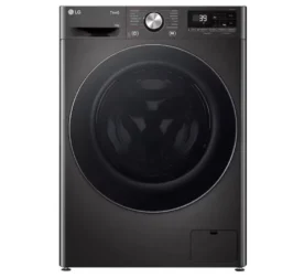 LG 13KG Front Loader Washing Machine - Platinum Black