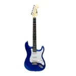 Rhythm MI-ST111 Electric Guitar – Strat-Style Solid Body, SSS Pickups, Maple Neck (Red/Blue/Sunburst) - Image 2