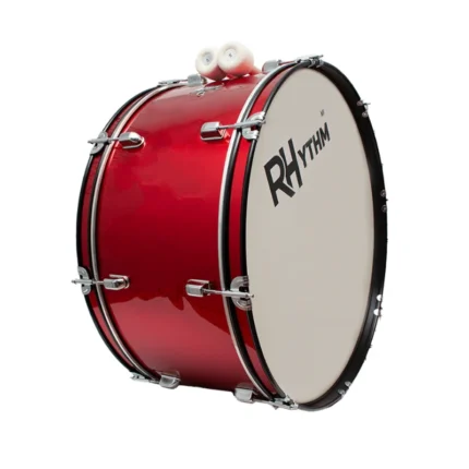 Rhythm 26x12" Marching Drum Red MI-NJ01 RD