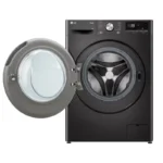 LG F4Y9LWP2ZB 13kg Front Load Washing Machine – AI DD™, TurboWash™360° & Steam+™, Platinum Black - Image 4