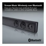 LG SQC2 2.1ch 300W Soundbar with Wireless Subwoofer – Bluetooth, Optical & Bass Blast - Image 3