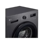 LG 9kg Front Loader Washing Machine with Steam & Inverter Direct Drive – Middle Black - Image 3