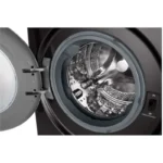 LG F4Y9LWP2ZB 13kg Front Load Washing Machine – AI DD™, TurboWash™360° & Steam+™, Platinum Black - Image 2