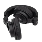 Astro Audio HP940 BK Closed-Back DJ Headphones with Foldable Earcups (Black) - Image 2