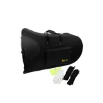 Rhythm YWTB-310 Lacquer Tuba – Brass Concert Tuba with Mouthpiece & Case - Image 4