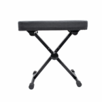 Focus Adjustable Padded Musician Bench for Keyboard & Guitar - Image 4