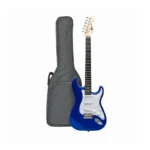 Rhythm MI-ST111 Strat-Style Electric Guitar + WR-111 Padded Gig Bag Bundle (Red/Blue/Sunburst) - Image 3