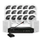 SpaceAudio 240W Mixer Amplifier Combo – PA-KIT6