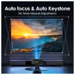 Htpneo H80 4K Smart Portable HD Projector (WHALE OS) - Image 6