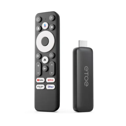 ETOE T2 4K Google TV Stick – Google & Netflix Certified Android 12