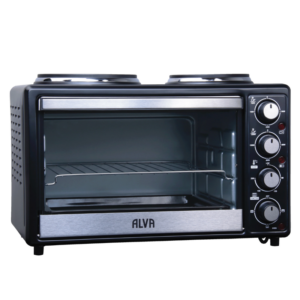 Alva Electric 25L Oven With 2 Plate Stove